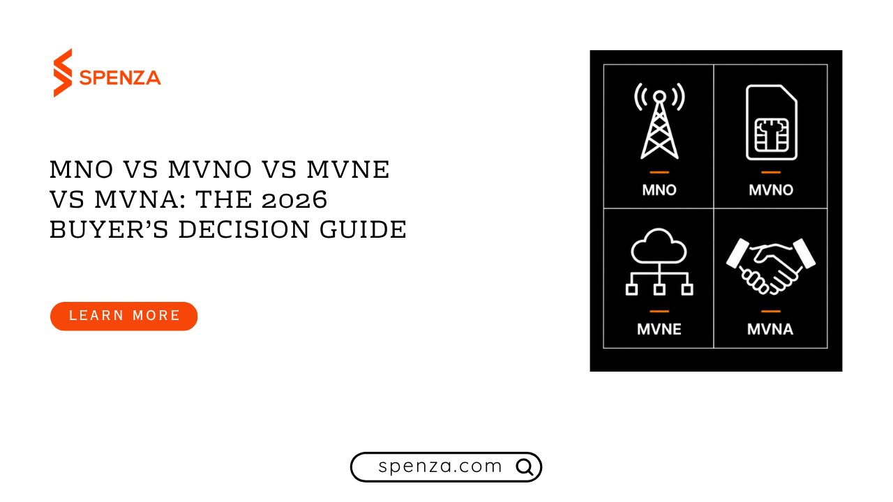 MNO vs MVNO vs MVNE vs MVNA: The 2026 Buyer's Decision Guide