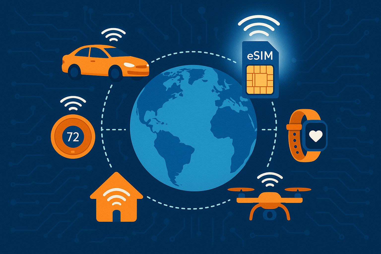 How IoT eSIM Technology Trends are Shaping Connectivity in 2025
