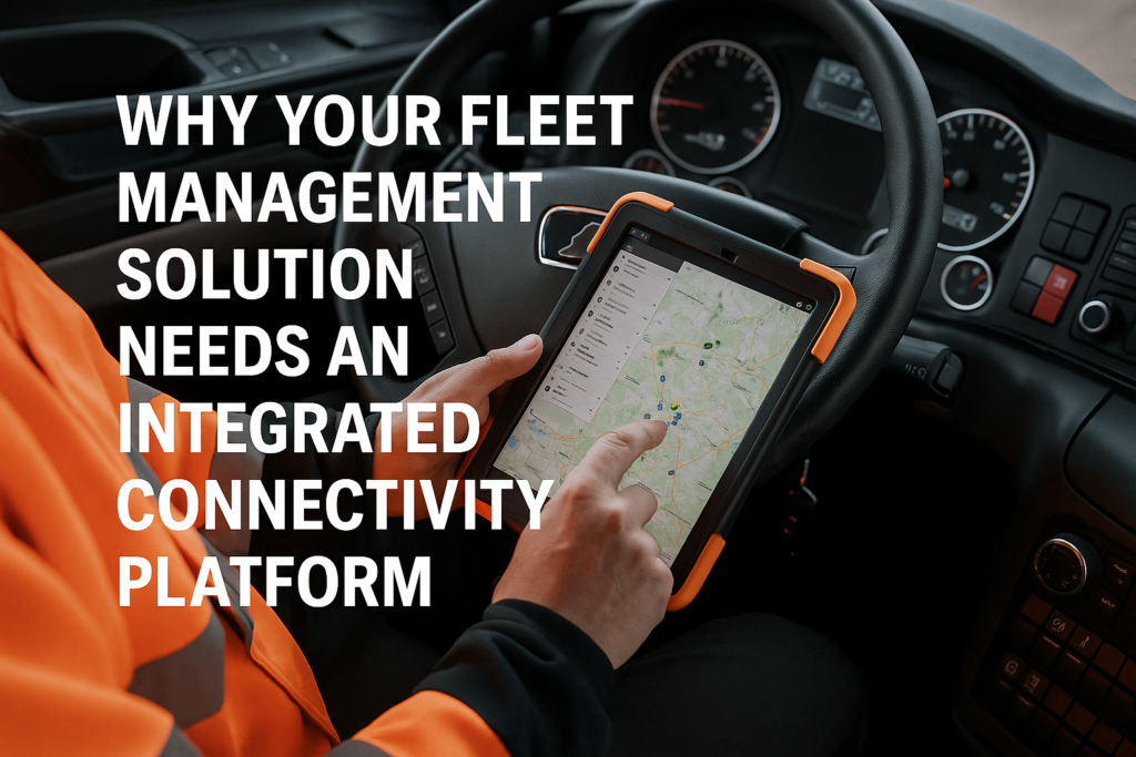 Why Your Fleet Management Solution Needs an Integrated Connectivity Platform