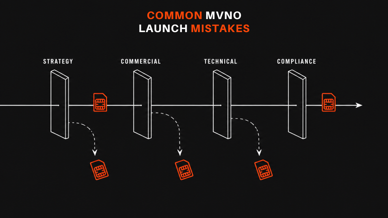 Common MVNO Launch Mistakes (and How to Avoid Them in 2026)