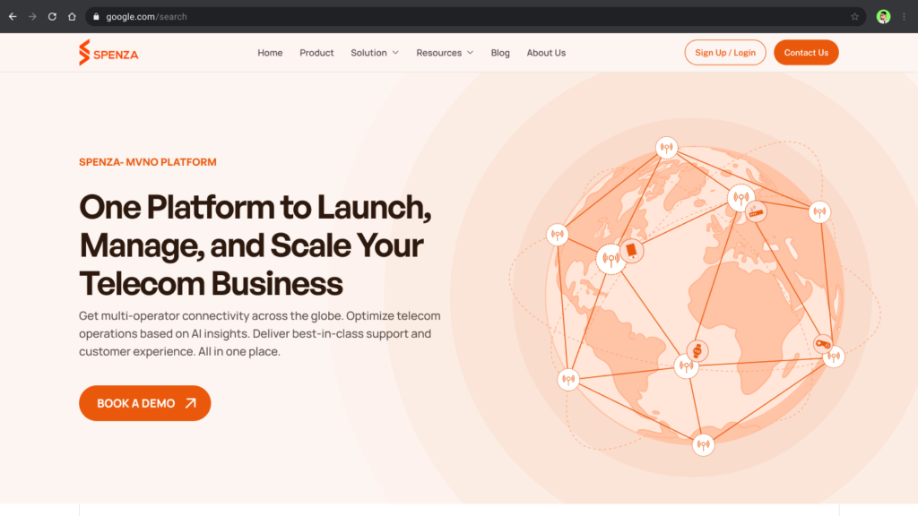 Spenza HomePage