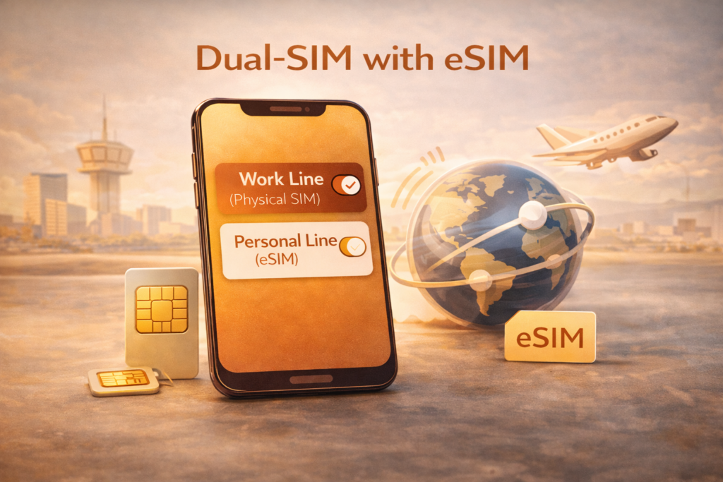 Dual-SIM with eSIM