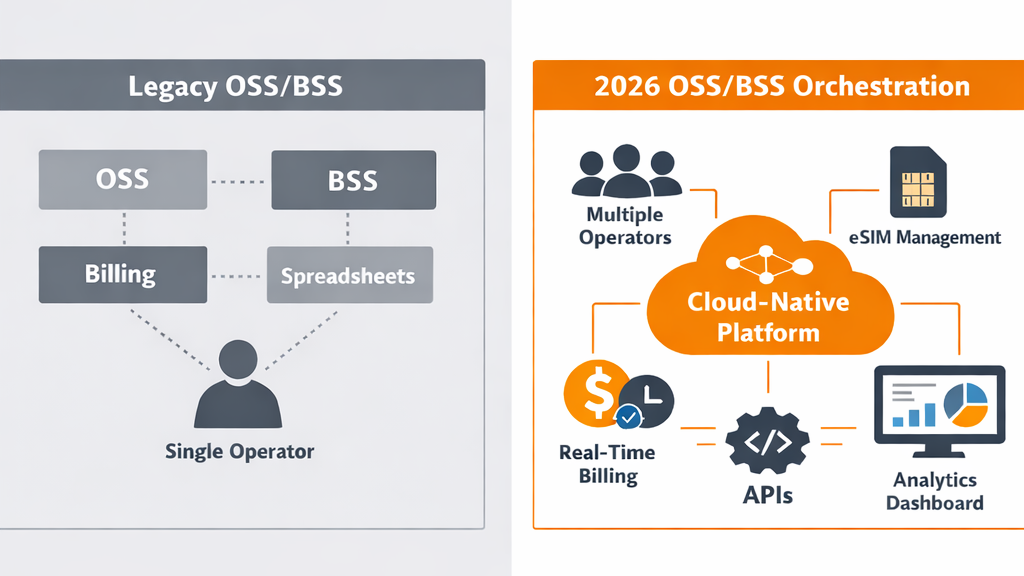 Legacy vs 2026 OSS/BSS Architecture