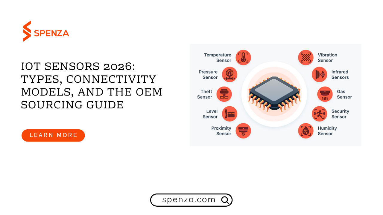 IoT Sensors 2026: Types, Connectivity & OEM Sourcing Guide