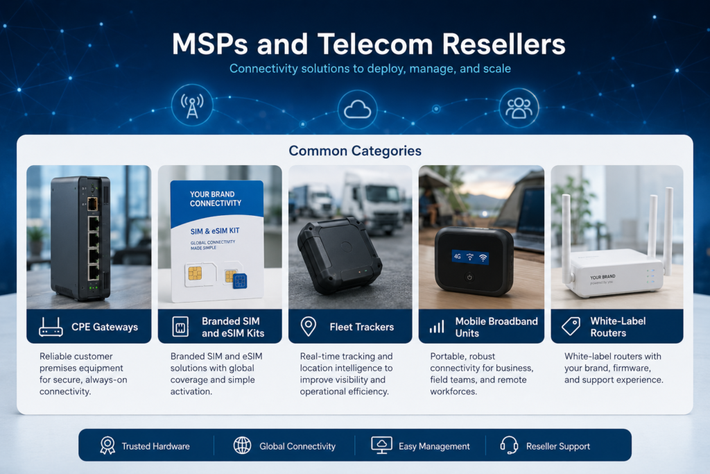 For MSPs and Telecom Resellers