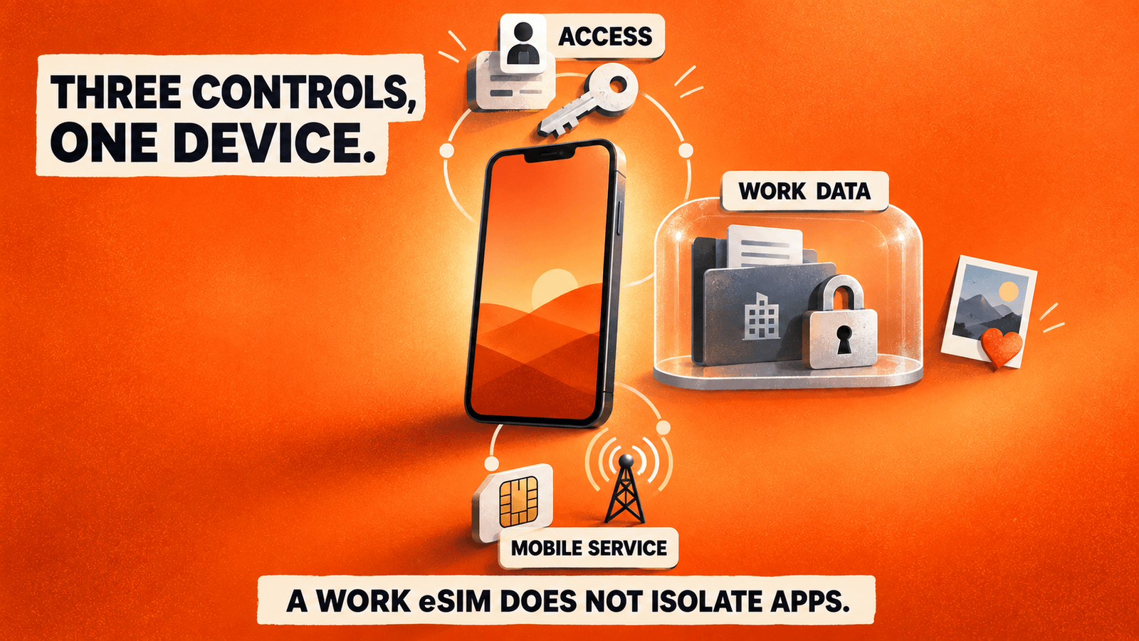 BYOD best practices separate identity access, work-data protection and mobile-service controls.