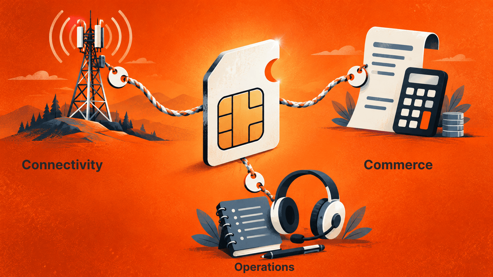 Connectivity, commerce and support records must be linked to the same subscription