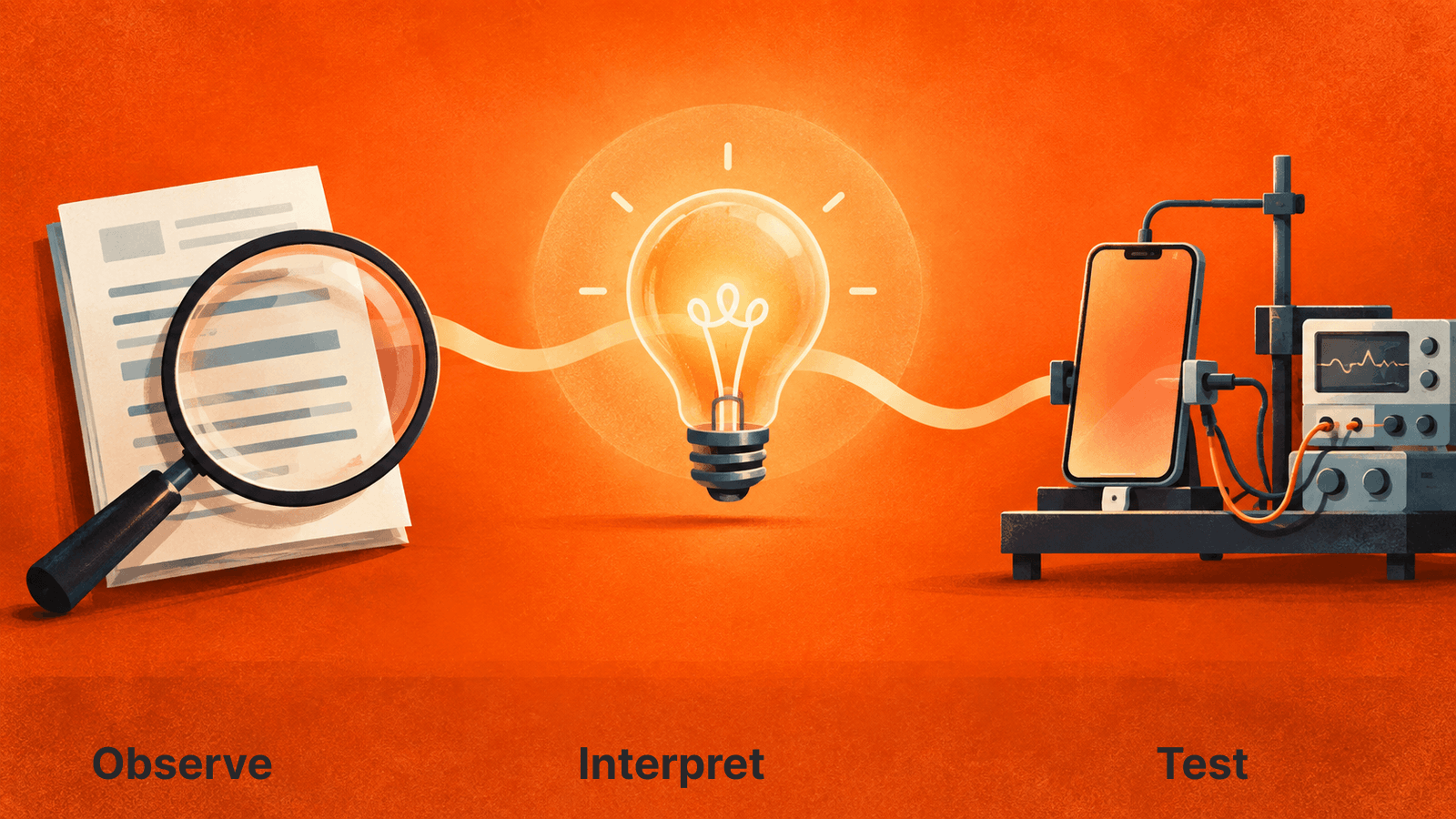 A source observation leads to an interpretation that still needs testing in the proposed offer.
