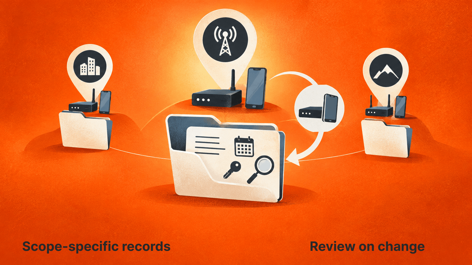 Maintain a dated record for each relevant country and service scope, and review it when the deployment changes.
