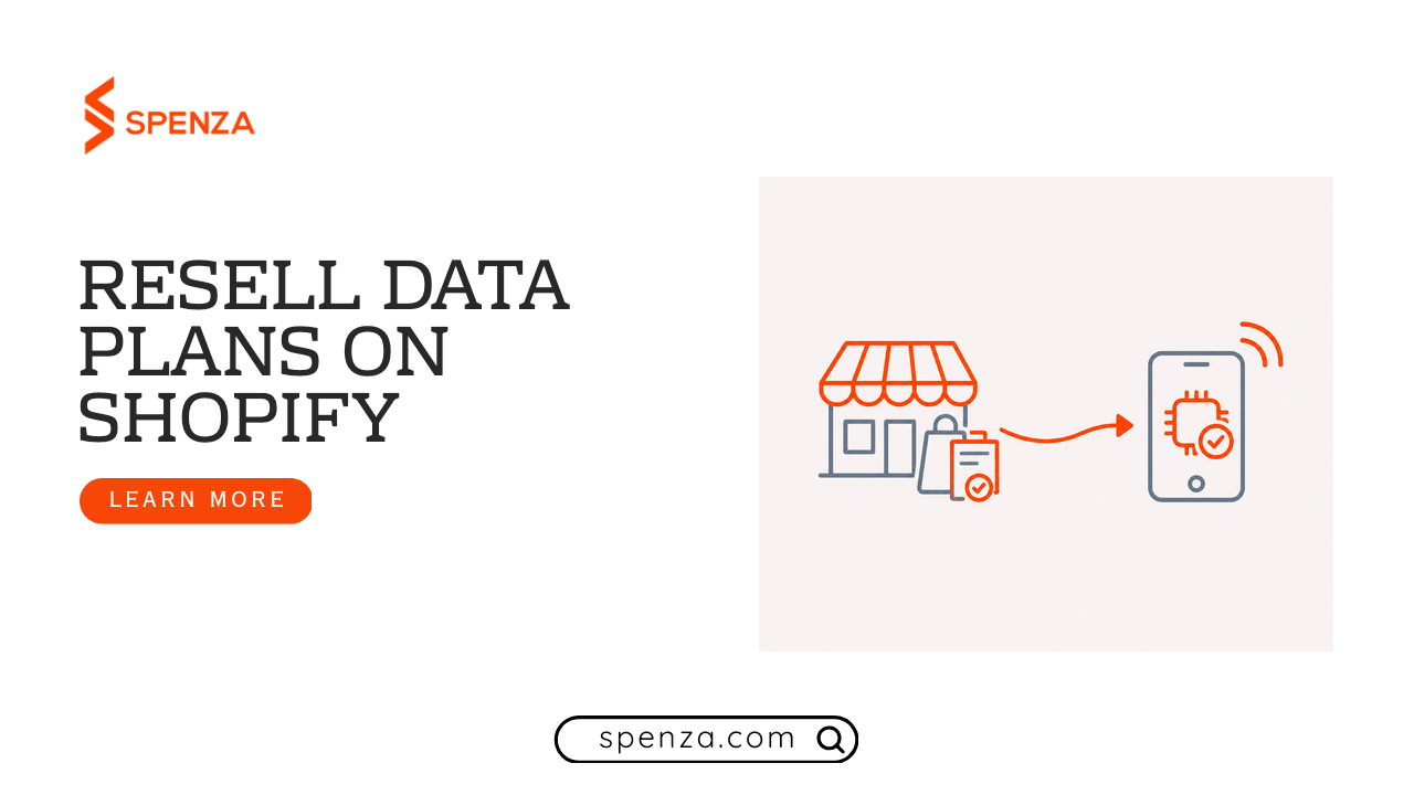 A Shopify order becomes working mobile connectivity through a connectivity platform.